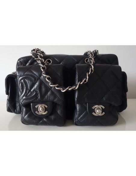 SAC CHANEL CAMBON REPORTER NOIR