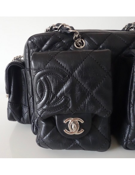 SAC CHANEL CAMBON REPORTER NOIR