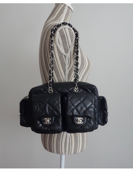 SAC CHANEL CAMBON REPORTER NOIR