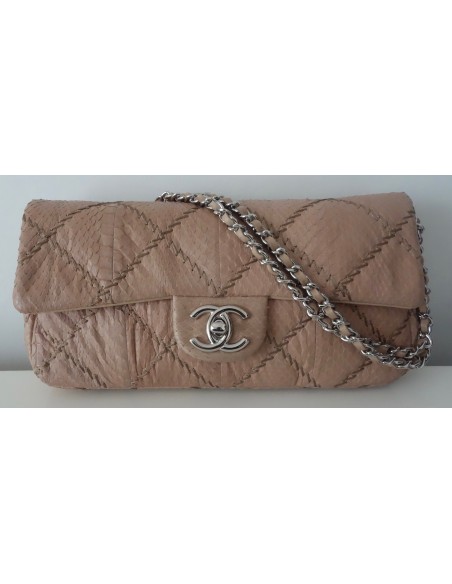 SAC CHANEL MADEMOISELLE BAGUETTE CUIR EXOTIQUE