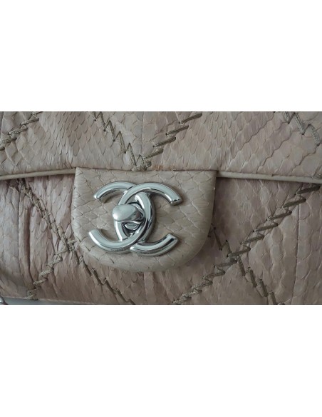 SAC CHANEL MADEMOISELLE BAGUETTE CUIR EXOTIQUE