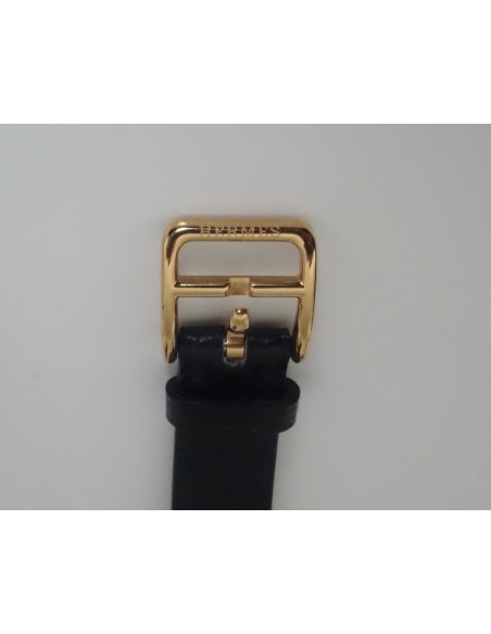 MONTRE HERMES KELLY PLAQUE OR