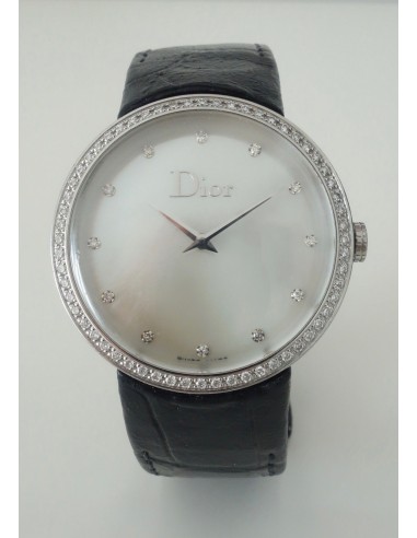 MONTRE D DE DIOR 33MM FULL DIAMANTS