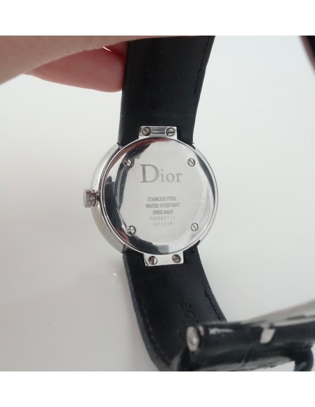 MONTRE D DE DIOR 33MM FULL DIAMANTS