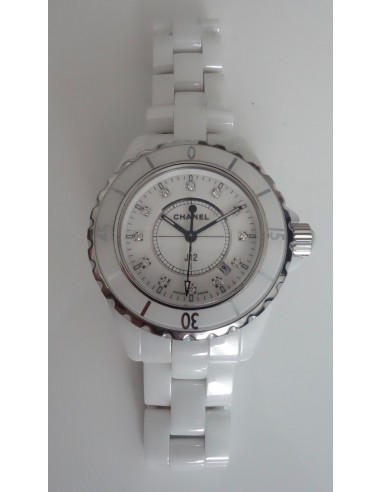 MONTRE CHANEL J12 INDEX DIAMANTS MONTRE CHANEL J12 INDEX DIAMANTS