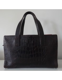 SAC CHANEL SHOPPING CROCODILE 2