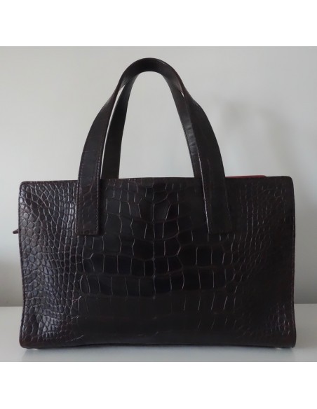 SAC CHANEL SHOPPING CROCODILE