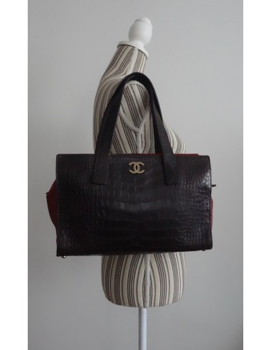 SAC CHANEL SHOPPING CROCODILE SAC CHANEL SHOPPING CROCODILE