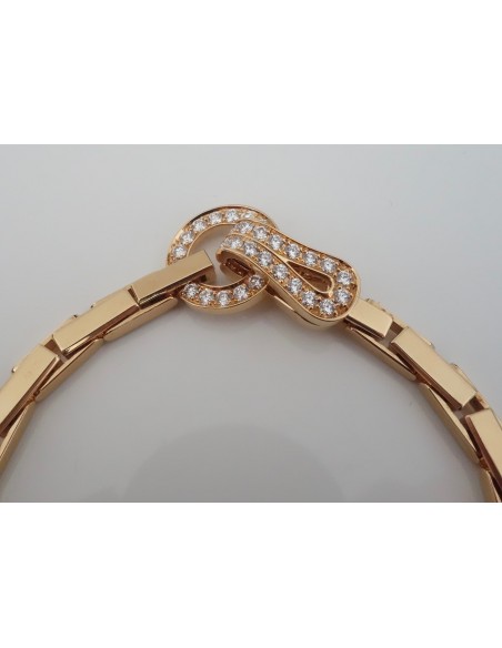 BRACELET CARTIER AGRAPHE OR ET DIAMANTS