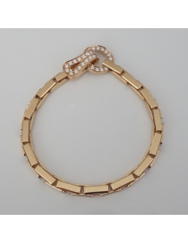 BRACELET CARTIER AGRAPHE OR ET DIAMANTS