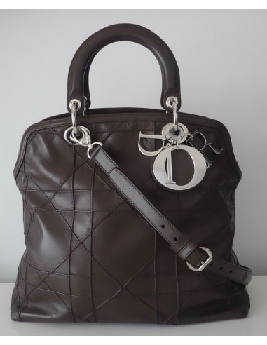 SAC DIOR GRANVILLE CUIR ET PYTHON