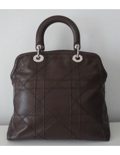 SAC DIOR GRANVILLE CUIR ET PYTHON 2
