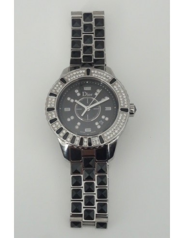 MONTRE DIOR CHRISTAL NOIRE DIAMANTS MONTRE DIOR CHRISTAL NOIRE DIAMANTS