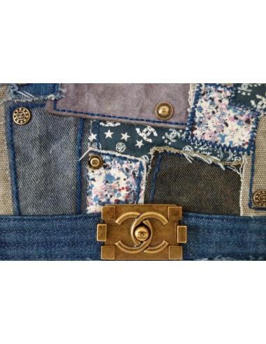 SAC CHANEL BOY JEAN BLEU SAC CHANEL BOY JEAN BLEU