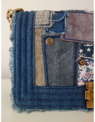 SAC CHANEL BOY JEAN BLEU SAC CHANEL BOY JEAN BLEU