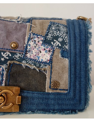 SAC CHANEL BOY JEAN BLEU SAC CHANEL BOY JEAN BLEU