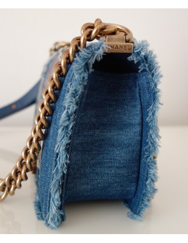 SAC CHANEL BOY JEAN BLEU SAC CHANEL BOY JEAN BLEU