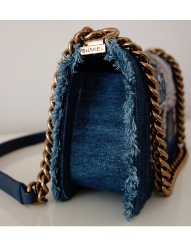 SAC CHANEL BOY JEAN BLEU SAC CHANEL BOY JEAN BLEU