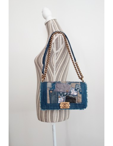 SAC CHANEL BOY JEAN BLEU SAC CHANEL BOY JEAN BLEU