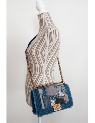 SAC CHANEL BOY JEAN BLEU SAC CHANEL BOY JEAN BLEU