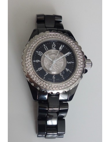 MONTRE CHANEL J12 33mm FULL DIAMANTS MONTRE CHANEL J12 33mm FULL DIAMANTS