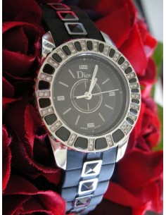 MONTRE DIOR CHRISTAL NOIRE...