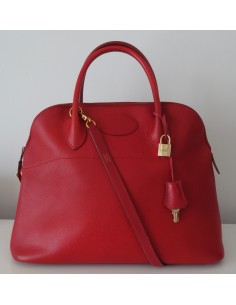 SAC HERMES BOLIDE ROUGE 35