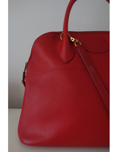 SAC HERMES BOLIDE ROUGE 35