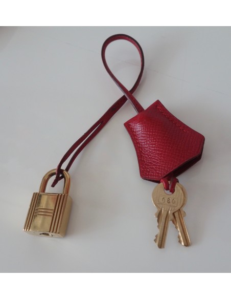 SAC HERMES BOLIDE ROUGE 35