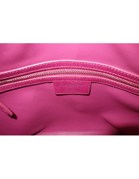 SAC DIOR GRANVILLE AUTRUCHE ROSE