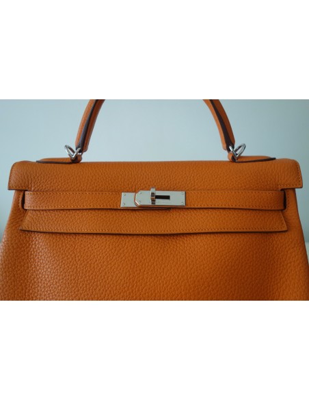 SAC HERMES KELLY 28 ORANGE