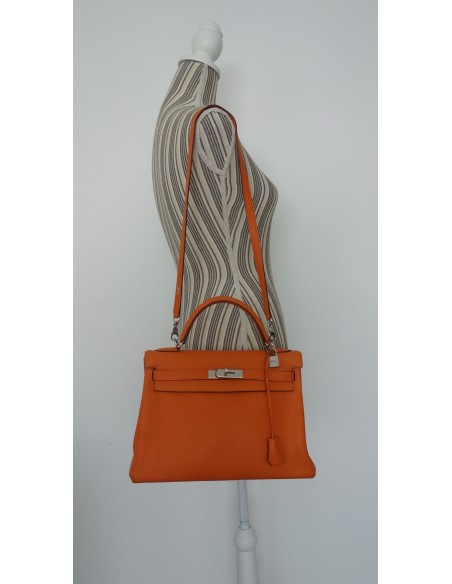 SAC HERMES KELLY 28 ORANGE