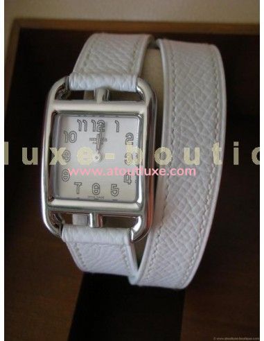 MONTRE CAPE COD HERMES DOUBLE TOUR BLANC MONTRE CAPE COD HERMES DOUBLE TOUR BLANC