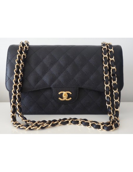 SAC CHANEL CLASSIQUE GM NOIR