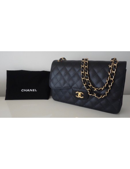 SAC CHANEL CLASSIQUE GM NOIR