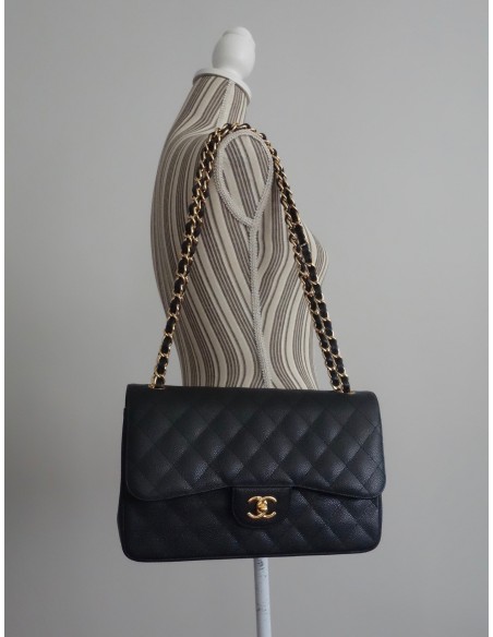 SAC CHANEL CLASSIQUE GM NOIR