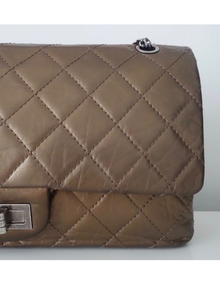 SAC CHANEL 2.55 BRONZE GM