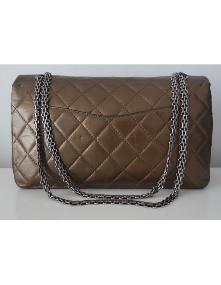 SAC CHANEL 2.55 BRONZE GM