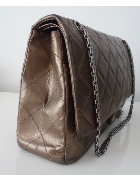 SAC CHANEL 2.55 BRONZE GM