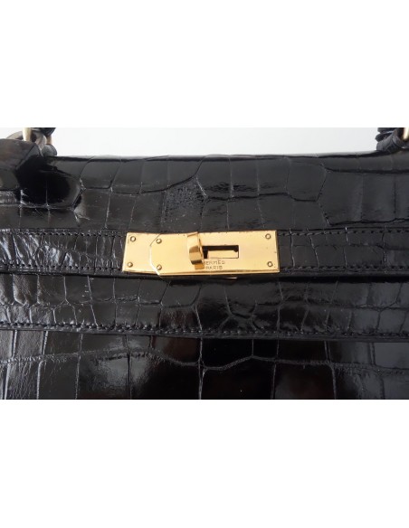 SAC HERMES KELLY CROCODILE 32