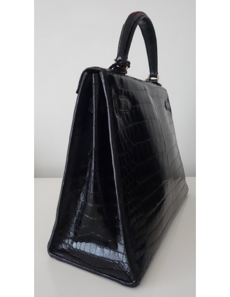 SAC HERMES KELLY CROCODILE 32