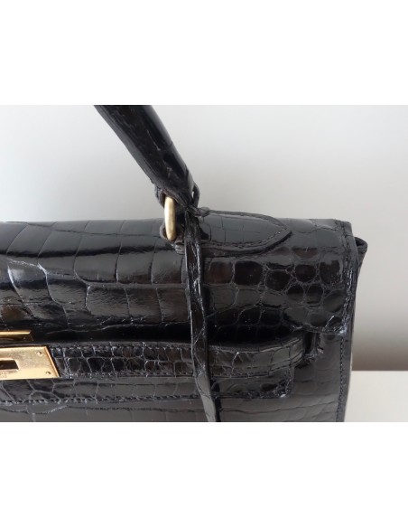 SAC HERMES KELLY CROCODILE 32