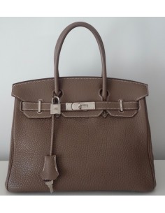 SAC HERMES BIRKIN ETOUPE 30