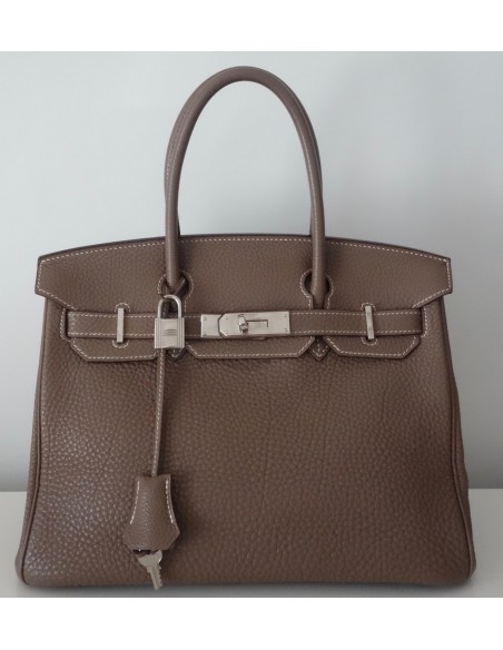 SAC HERMES BIRKIN ETOUPE 30