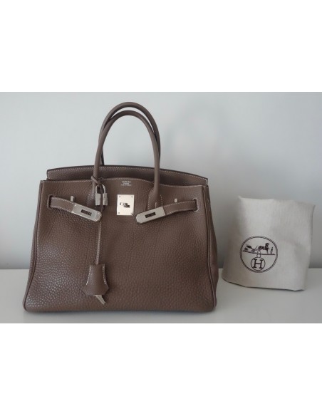 SAC HERMES BIRKIN ETOUPE 30