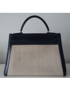 SAC HERMES KELLY BI-MATIERE 2