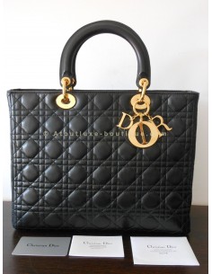 SAC LADY DIOR NOIR ---...