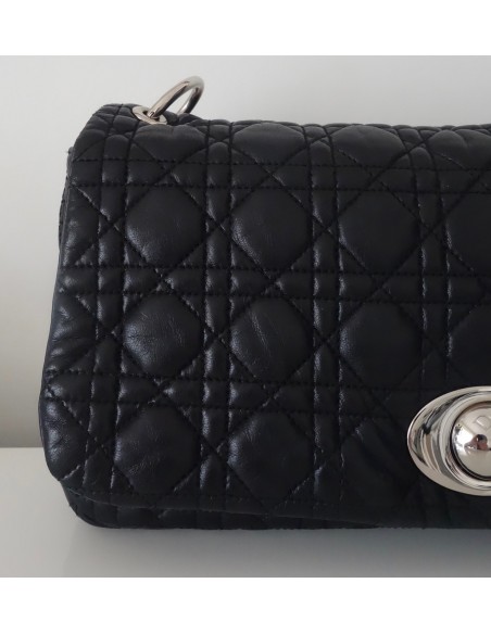 SAC DIOR RENDEZ-VOUS CUIR NOIR