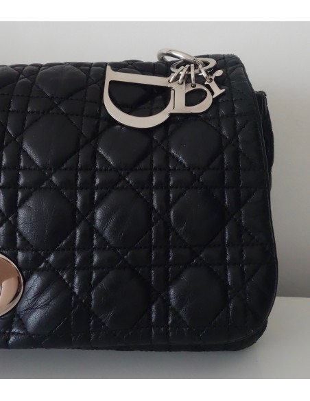 SAC DIOR RENDEZ-VOUS CUIR NOIR