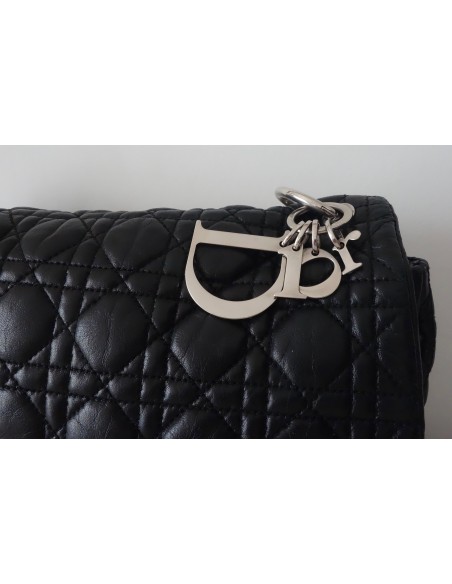 SAC DIOR RENDEZ-VOUS CUIR NOIR